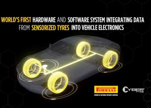 Pirelli Cyber Tyre: triplo riconoscimento globale per la sicurezza