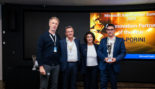 Gruppo DGS premiato da Microsoft come AI Innovation Partner of the Year