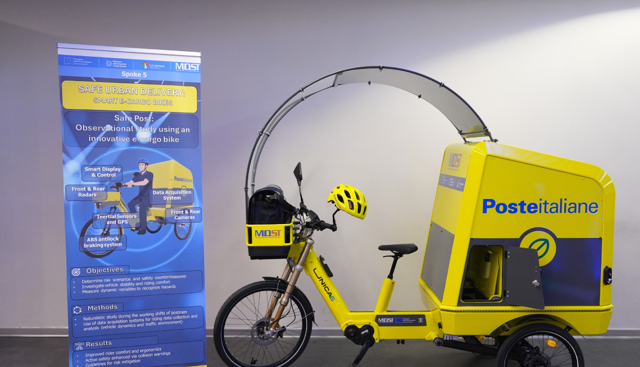 Poste Italiane, al via nuovi prototipi di cargo e-bike elettriche per il recapito urbano green