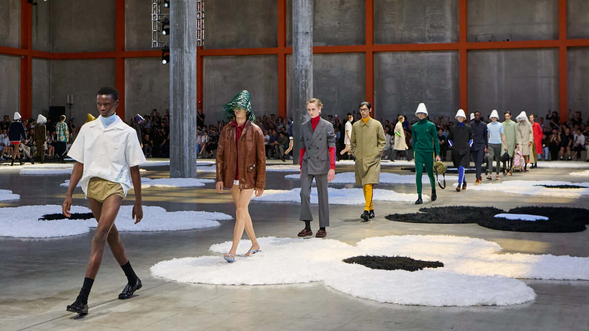 Prada uomo sfilata
