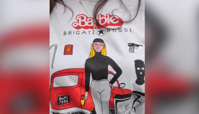 Barbie brigatista: la maglietta all'Università di Trento Barbie brigatista: la maglietta all'Università di Trento