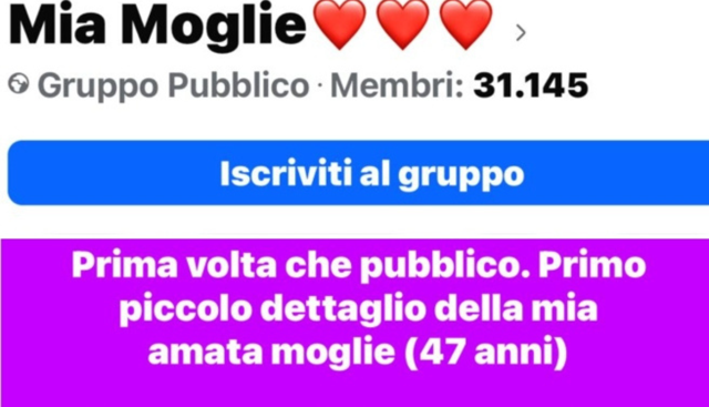 gruppo facebook mia moglie gruppo facebook mia moglie