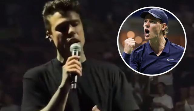 Fedez e Jannik Sinner Fedez e Jannik Sinner