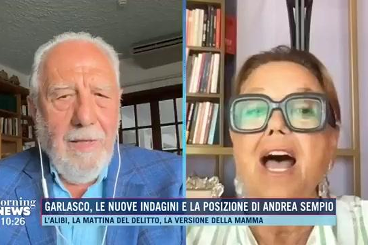 delitto di garlasco bernardini de pace stasi innocente scontro in tv con caprarica