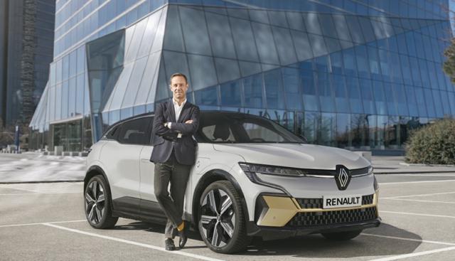 Sébastien Guigues alla guida di Renault Italia