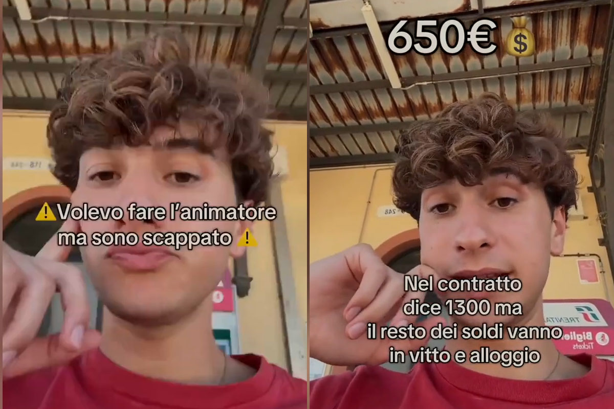 animatore scappa dal villaggio turistico di rimini 650 euro al mese per vivere in un alloggio ammuffito