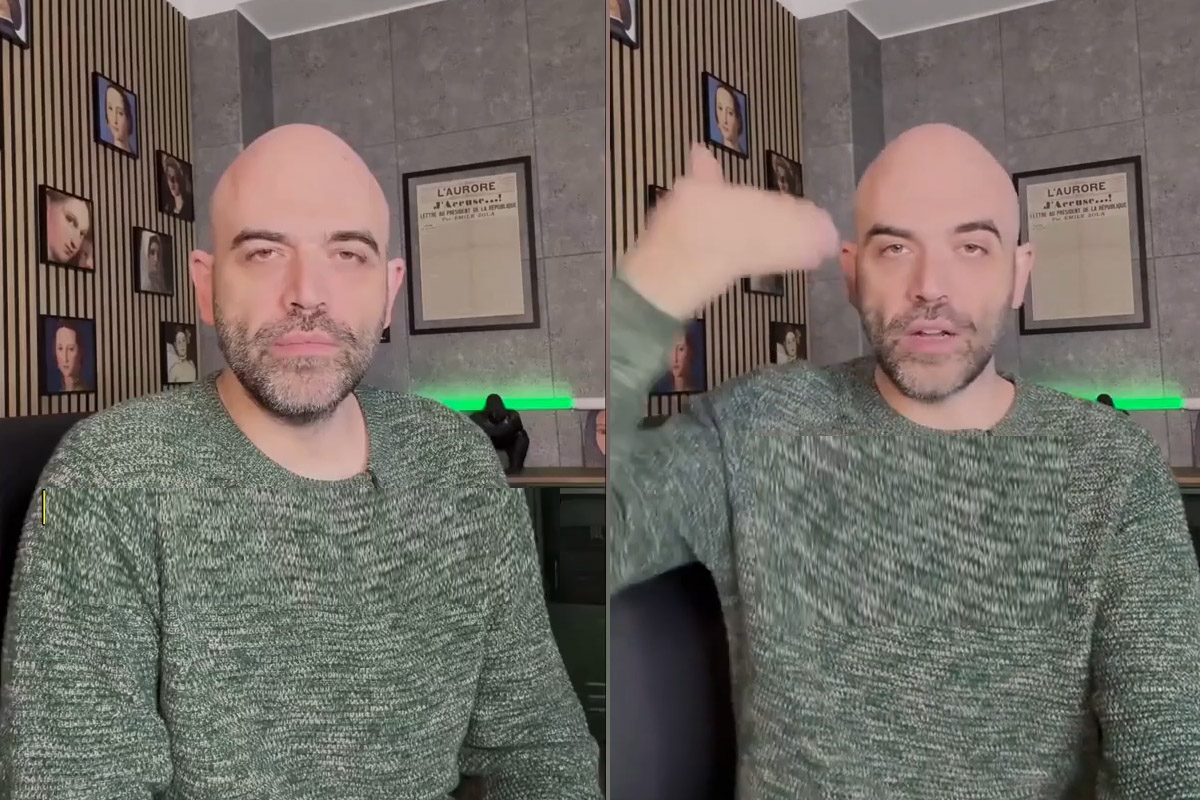 Saviano su attentato a Ranucci: "Frutto di anni di delegittimazione, è stato trasformato in un bersaglio"