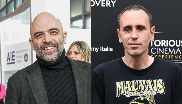 Roberto Saviano e Zerocalcare Roberto Saviano e Zerocalcare