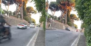 schianto porche