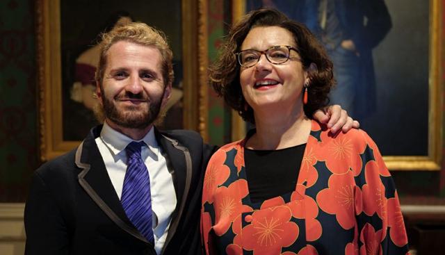 Luca Ciammarughi e Silvia Lomazzi al Museo Teatrale alla Scala