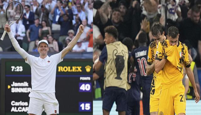 Sinner boom, ascolti tv? Solo l'Inter polverizzata dal Psg meglio di Jannik - Numeri, share e trend pazzeschi della finale di Wimbledon su TV8 e Sky