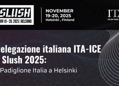 Delegazione italiana ITA-ICE a Slush 2025: il Padiglione Italia a Helsinki