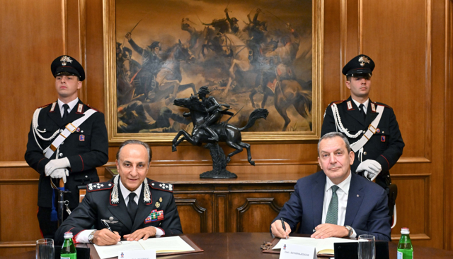 Snam e Arma dei Carabinieri: firmato un accordo per la sicurezza aziendale e la tutela dellâ€™ambiente