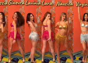 Striscia la Notizia: Lara sul palco di Sanremo con Elodie, Virginia ex di Uomini e Donne, Alessia la criminologa, il ritorno di Nausica e... - Chi sono le 6 veline