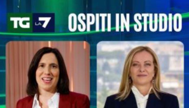 Ascolti tv, Giorgia Meloni al TgLa7 di Mentana? La premier non impenna lo share e perde contro Elly Schlein - I trend a confronto