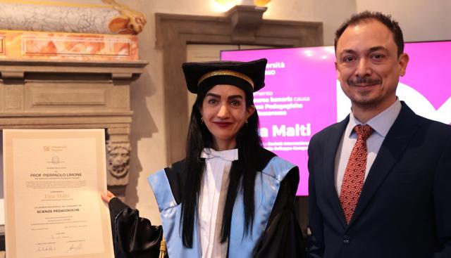 Università Pegaso: laurea honoris causa in Scienze Pedagogiche a Tina Malti