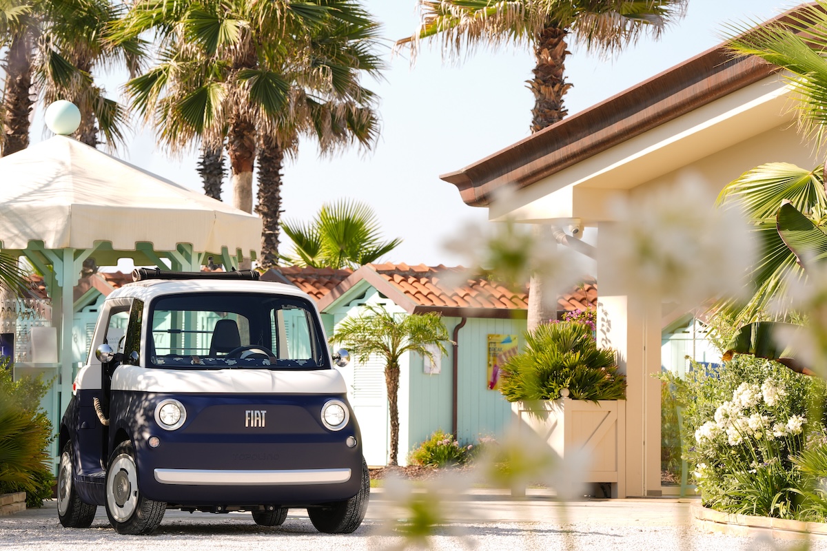 Nuova Fiat Topolino Vilebrequin: elettrica, elegante e perfetta per l’estate