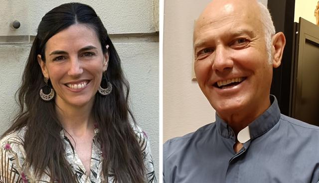 Caritas Ambrosiana: Erica Tossani e don Paolo Selmi Caritas Ambrosiana: Erica Tossani e don Paolo Selmi