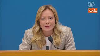 Meloni: Diritto internazionale va sempre difeso, quando non sono d'accordo con Trump glielo dico