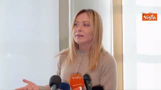 Meloni: Aspettiamo l'ufficialità sul Board per Gaza, pronti a un ruolo di primo piano
