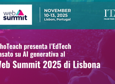 WhoTeach presenta l’EdTech basato su AI generativa al Web Summit 2025 di Lisbona