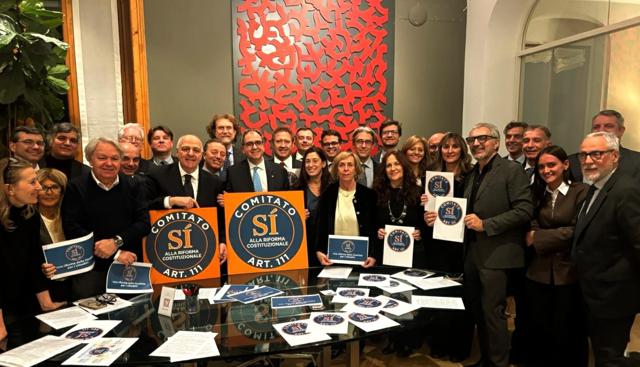 Il “Comitato per il Sì alla riforma costituzionale – Art. 111” Il “Comitato per il Sì alla riforma costituzionale – Art. 111”