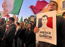 Roma in piazza per Quentin, Giubilei (Nazione Futura): "Qui senza bandiere, in democrazia non c'è spazio per la violenza come accaduto in Francia"