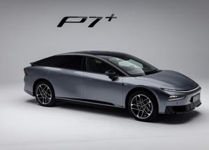 XPENG P7+ a Bruxelles: debutta l'ammiraglia definita dall'IA