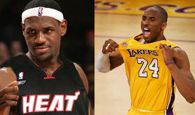 lebron kobe lebron kobe