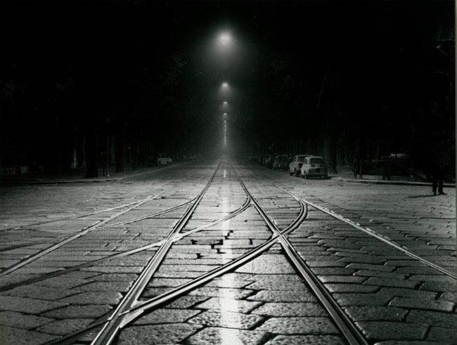 Adolfo Ferrari, 6 ottobre 1965 - Illuminazione pubblica in via Procaccini Adolfo Ferrari, 6 ottobre 1965 - Illuminazione pubblica in via Procaccini