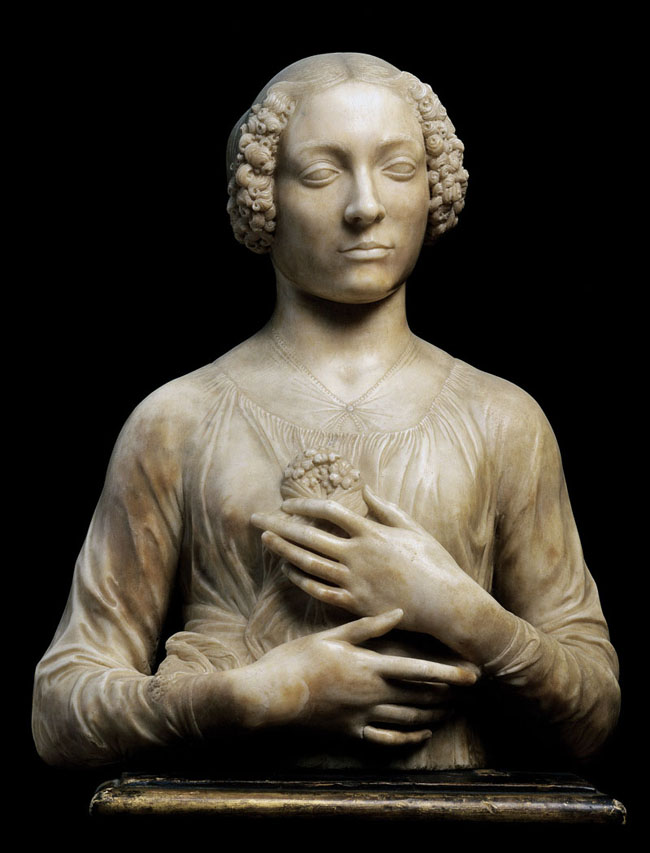 Andrea del Verrocchio - Dama col mazzolino