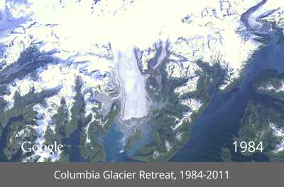 Alaska, i ghiacciai si sciolgono