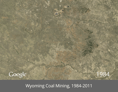 Le miniere di carbone del Wyoming, negli Etats-Unis