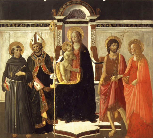 Gherardo di Giovanni, Sacra conversazione Gherardo di Giovanni, Sacra conversazione