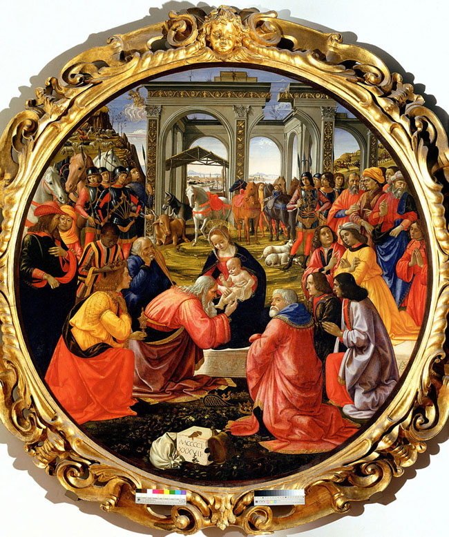 Domenico Ghirlandaio - Adorazione dei Magi