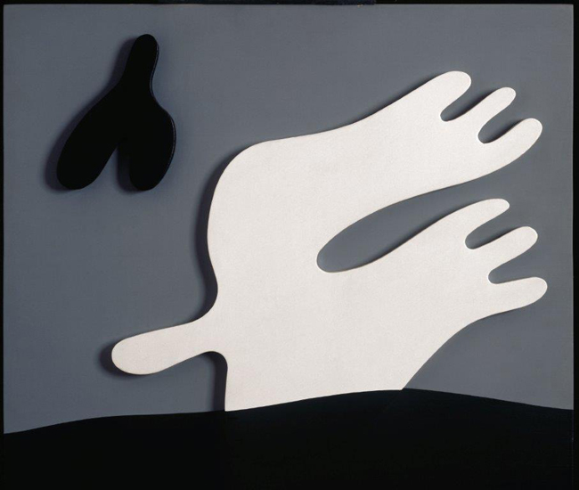 Arp, Bouteille et oiseau, 1925 Arp, Bouteille et oiseau, 1925