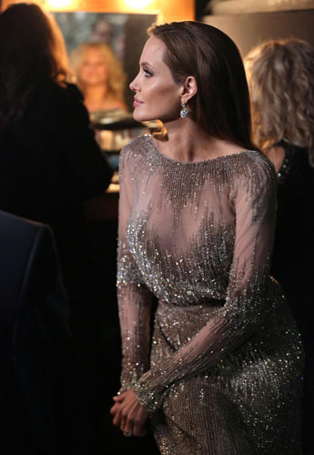 Angelina Jolie in Elie Saab Angelina Jolie in Elie Saab