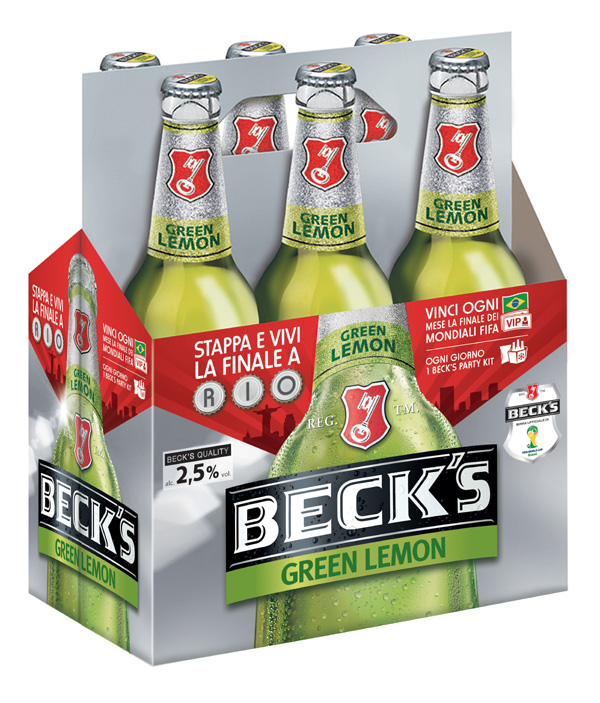 Beck’s è la birra ufficiale del Mondiale FIFA 2014 in Italia