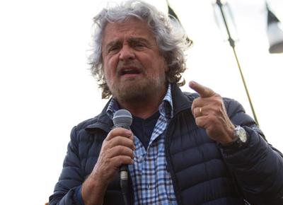Grillo a 'Porta a Porta' lunedi'