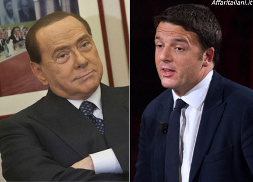 berlusconi renzi 500