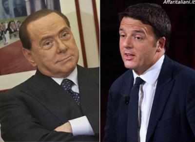 Sondaggio riservatissimo: Silvio Berlusconi supera Matteo Renzi