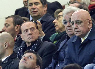 Silvio Berlusconi conferma Seedorf. Tackle duro su Galliani