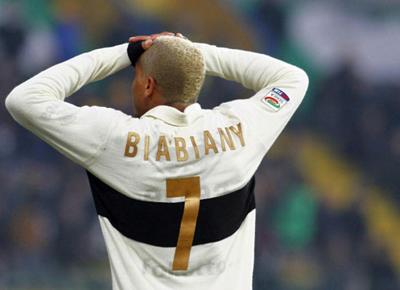 Parma, Biabiany dà l'addio. Rescissione del contratto