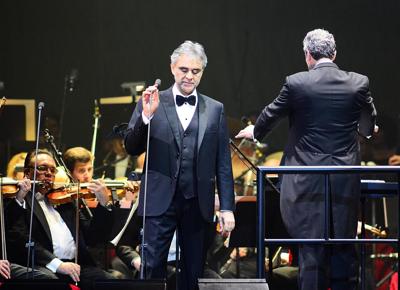 Bocelli e l'Orchestra Scala in concerto per l'apertura di Expo