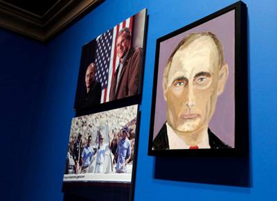 Bush in versione artista: in mostra i suoi ritratti dei potenti