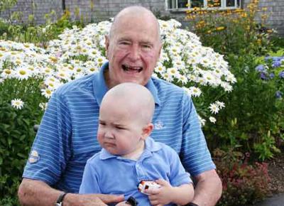 Bush senior leudemia 500