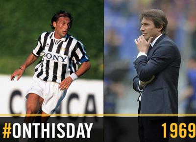 La Juve non dimentica di Conte: "16 anni con noi, auguri per i 45"