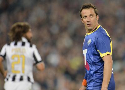 Del Piero entra e fa il primo gol contro la squadra di Nesta e Matrix