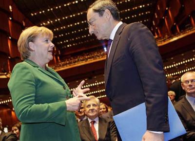 Draghi, niente Quirinale: sarà il successore della Merkel