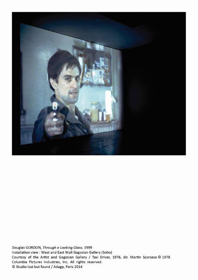 Douglas Gordon, Through a looking glass, 1999, © Studio lost but found, / Adagp, Paris 2014 Douglas Gordon, Through a looking glass, 1999, © Studio lost but found, / Adagp, Paris 2014